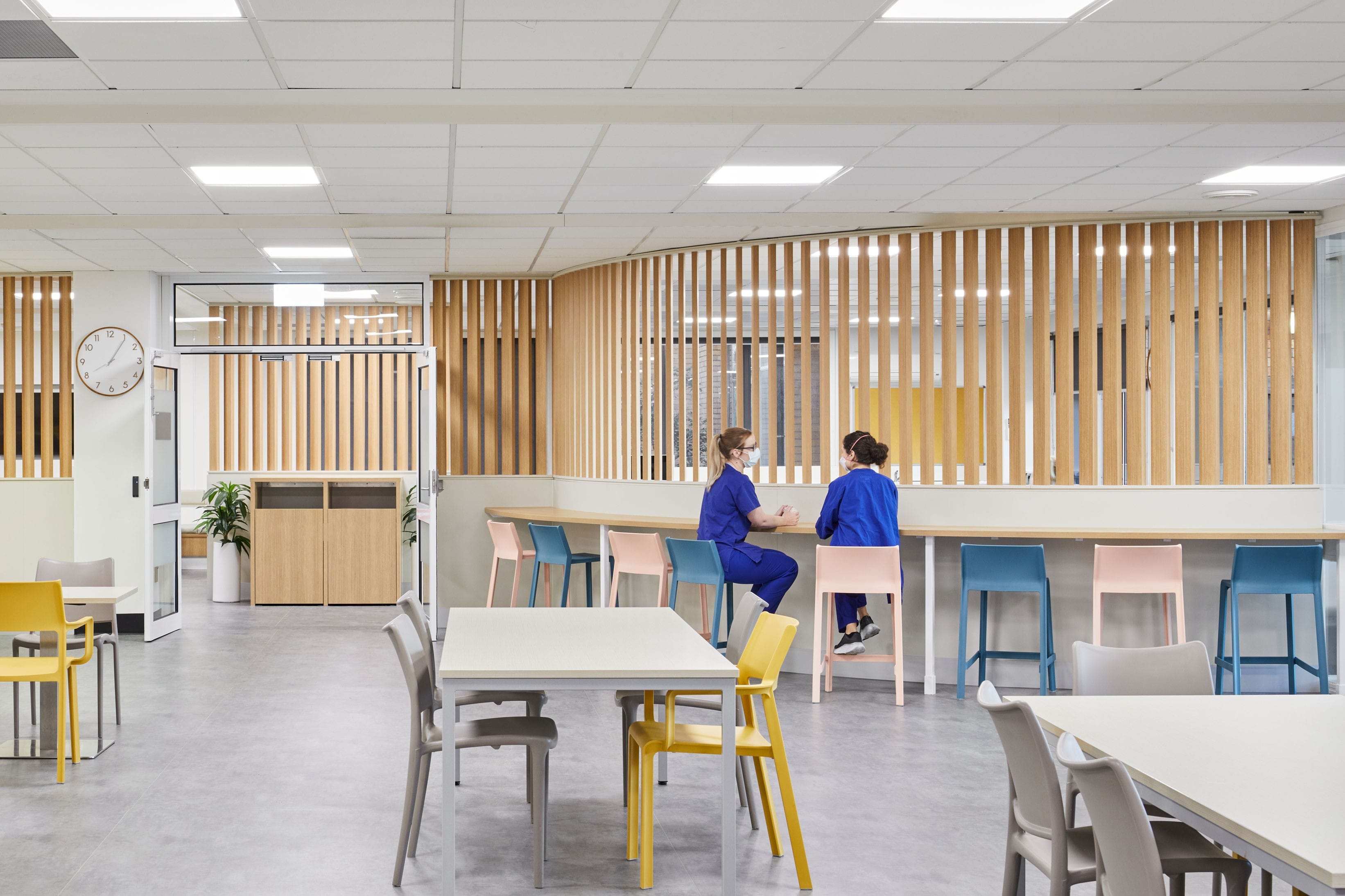 Barwon Health University Hospital Main Cafe Upgrade by Kirby Architects